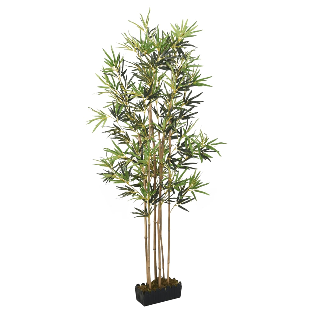 Kunstplant bamboe 368 bladeren 80 cm groen - AllerleiShop