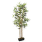 Kunstplant bamboe 368 bladeren 80 cm groen - AllerleiShop