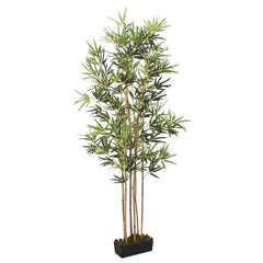 Kunstplant bamboe 368 bladeren 80 cm groen