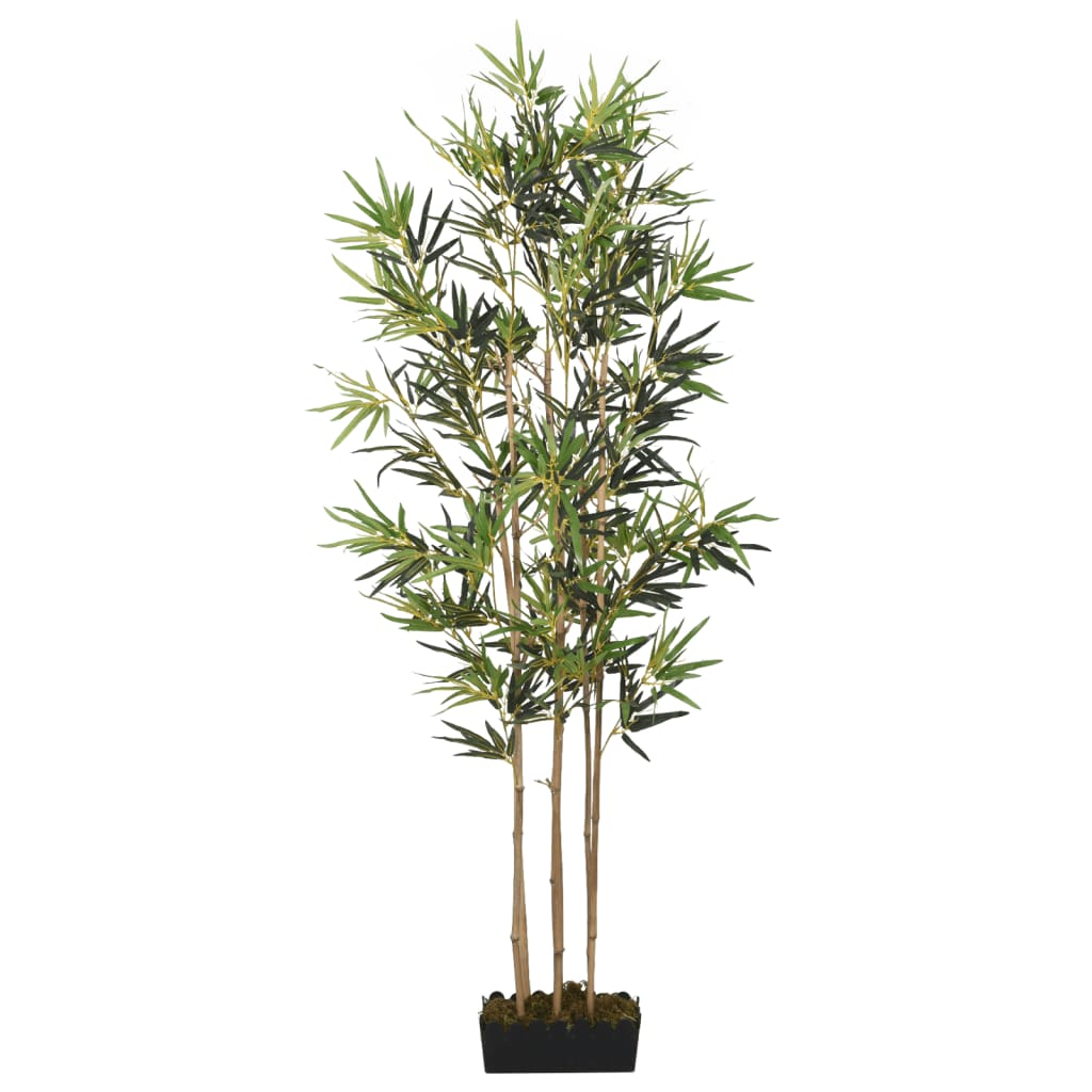 Kunstplant bamboe 368 bladeren 80 cm groen - AllerleiShop