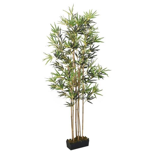 Kunstplant bamboe 1104 bladeren 180 cm groen - AllerleiShop