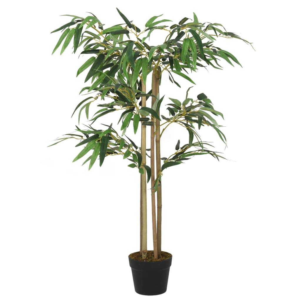 Kunstplant bamboe 380 bladeren 80 cm groen - AllerleiShop