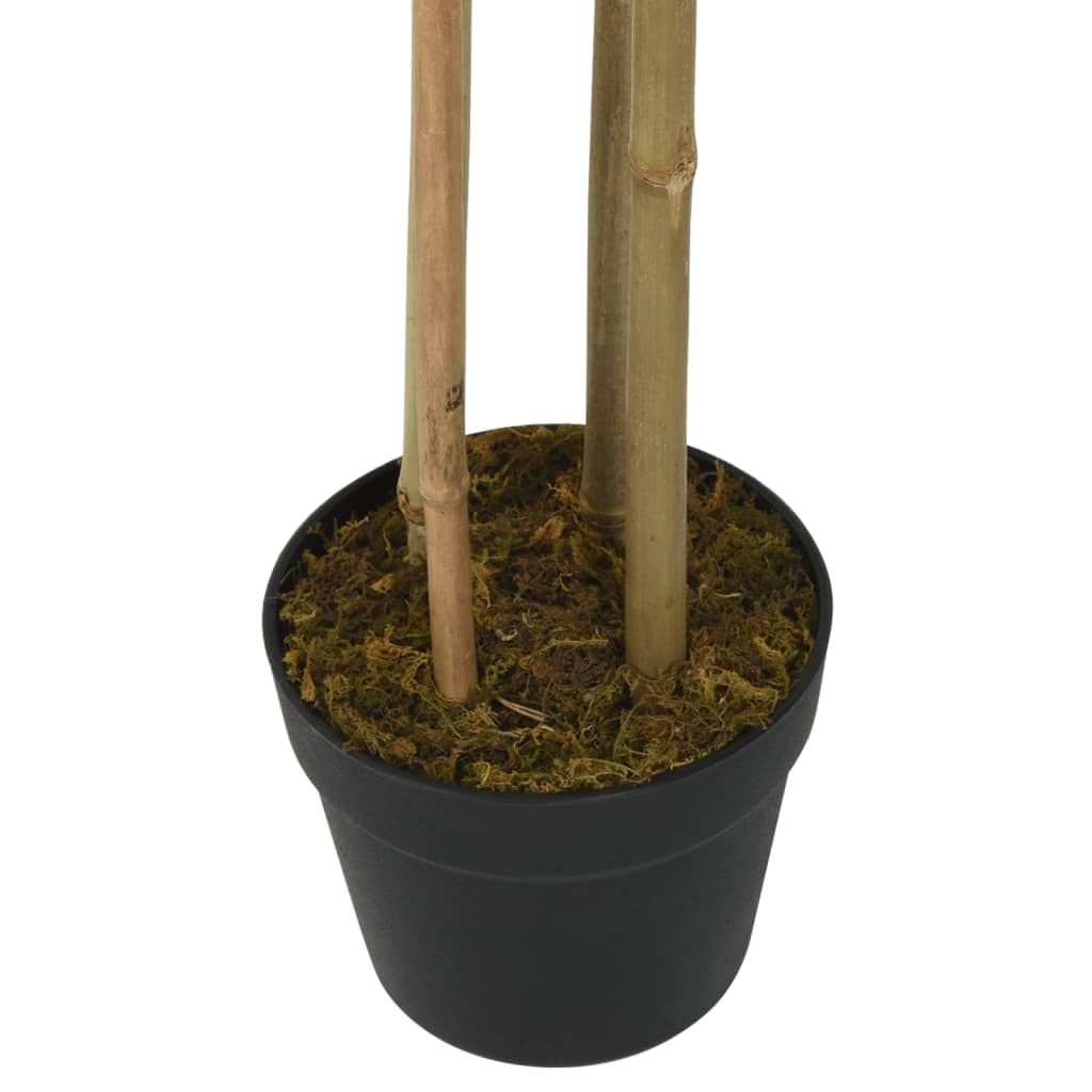 Kunstplant bamboe 760 bladeren 120 cm groen - AllerleiShop