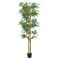 Kunstplant bamboe 988 bladeren 150 cm groen - AllerleiShop