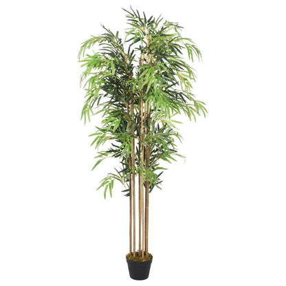 Kunstplant bamboe 730 bladeren 120 cm groen - AllerleiShop