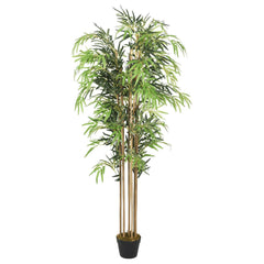 Kunstplant bamboe 1605 bladeren 180 cm groen