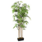 Kunstplant bamboe 730 bladeren 120 cm groen - AllerleiShop