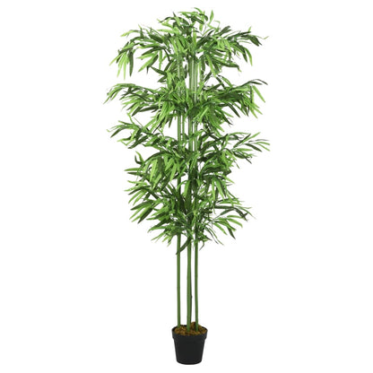 Kunstplant bamboe 240 bladeren 80 cm groen - AllerleiShop