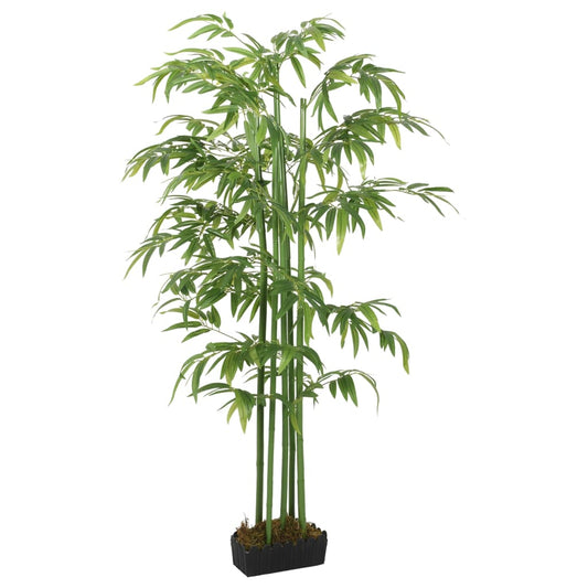 Kunstplant bamboe 240 bladeren 80 cm groen - AllerleiShop