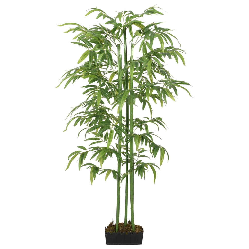 Kunstplant bamboe 240 bladeren 80 cm groen - AllerleiShop