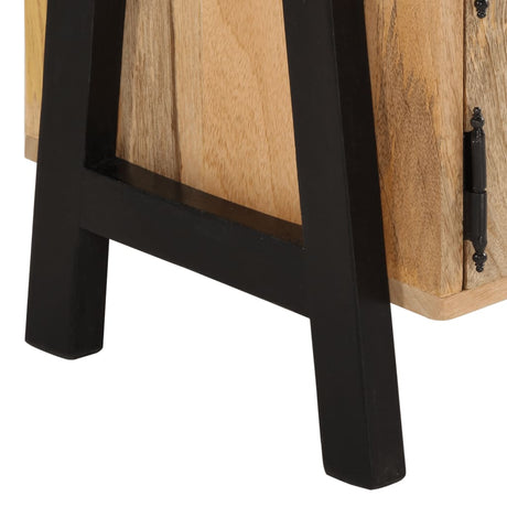 Tv-meubel 110x35x40 cm massief mangohout - AllerleiShop