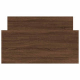 Bedframe zonder matras bewerkt hout bruin eikenkleur 100x200 cm