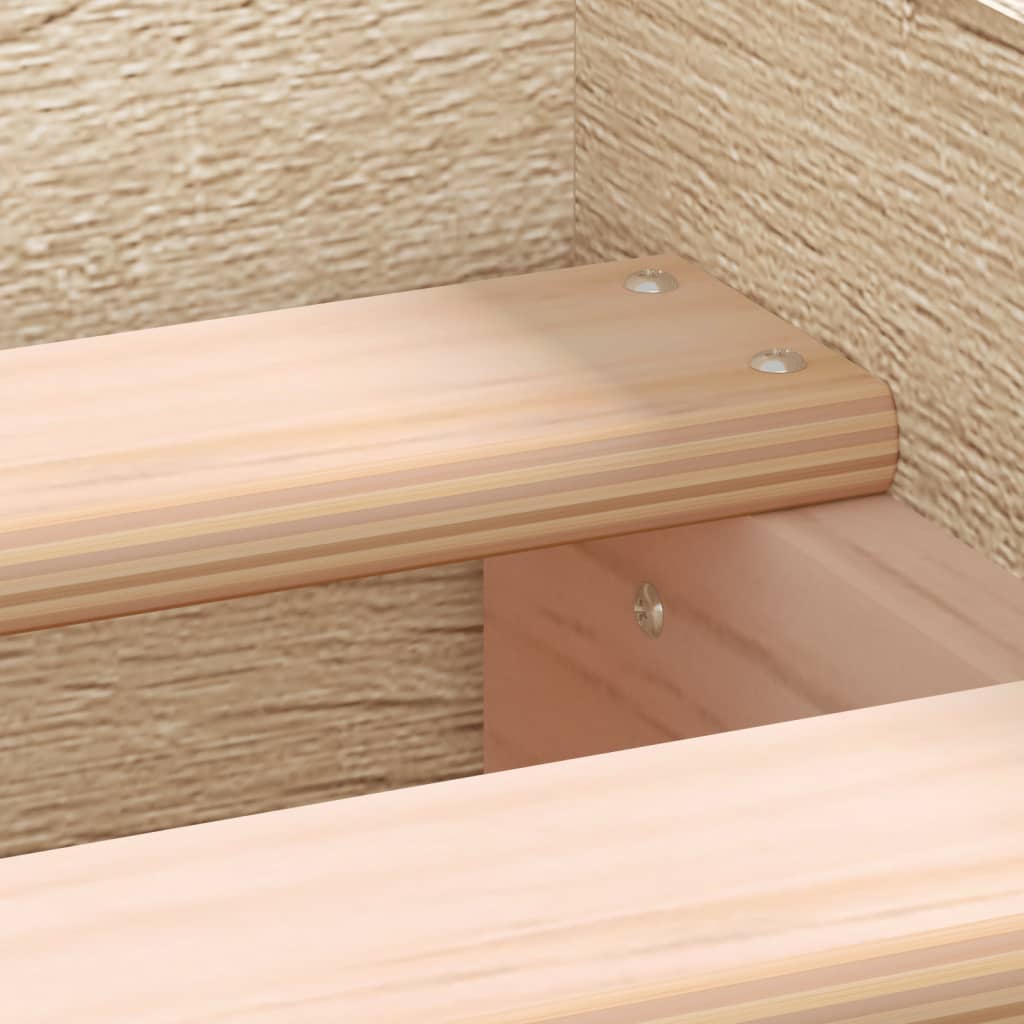 Bedframe zonder matras hout sonoma eikenkleurig 90x190 cm
