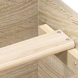 Bedframe zonder matras hout sonoma eikenkleurig 90x190 cm