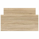 Bedframe zonder matras hout sonoma eikenkleurig 75x190 cm