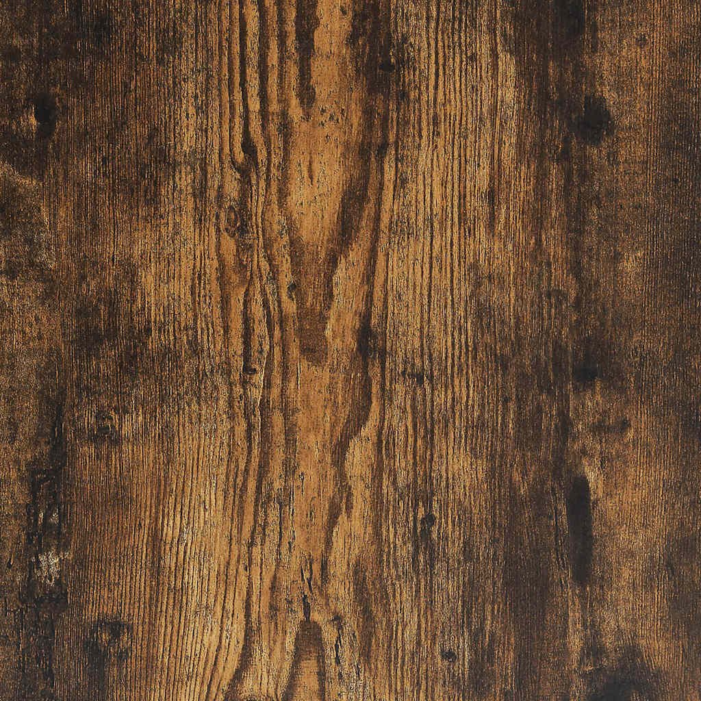 Bedframe zonder matras hout gerookt eikenkleurig 75x190 cm