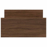 Bedframe zonder matras bewerkt hout bruin eikenkleur 75x190 cm