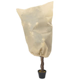 Plantenhoezen met trekkoord 4 st 70 g/m² 0,8x1 m - AllerleiShop