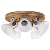 Plafondlamp 25 W E27 50x50x25 cm wit - AllerleiShop