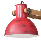 Hanglamp 25 W E27 85x28x109 cm verweerd rood - AllerleiShop