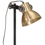 Bureaulamp 25 W E27 15x15x55 cm antiek messing - AllerleiShop