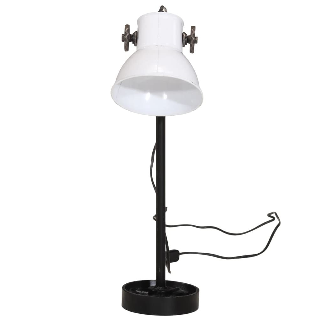 Bureaulamp 25 W E27 15x15x55 cm wit - AllerleiShop