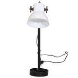 Bureaulamp 25 W E27 15x15x55 cm wit - AllerleiShop