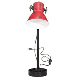 Bureaulamp 25 W E27 15x15x55 cm verweerd rood - AllerleiShop