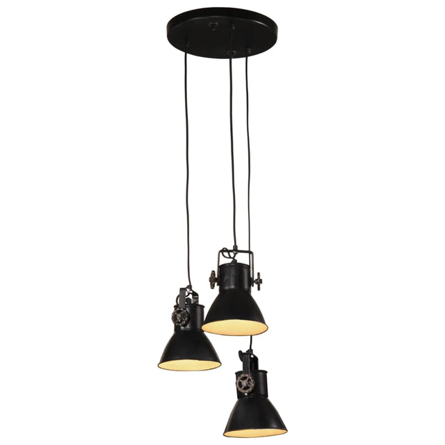 Hanglamp 25 W E27 30x30x100 cm zwart - AllerleiShop