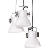 Hanglamp 25 W E27 30x30x100 wit - AllerleiShop