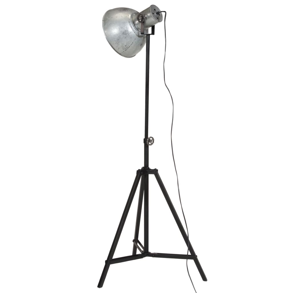 Vloerlamp 25 W E27 61x61x90/150 cm vintage zilverkleurig - AllerleiShop