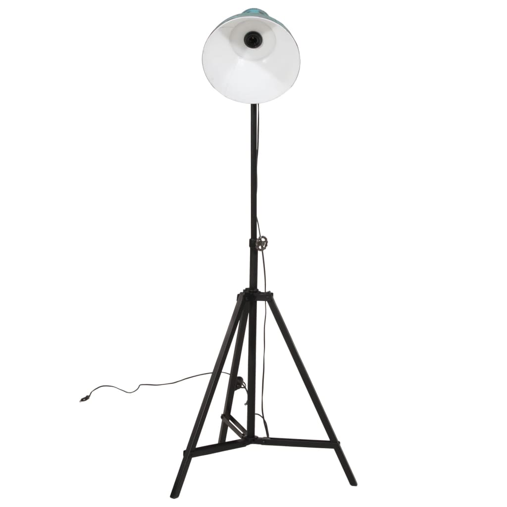 Vloerlamp 25 W E27 61x61x90/150 cm verweerd blauw - AllerleiShop