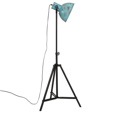 Vloerlamp 25 W E27 61x61x90/150 cm verweerd blauw - AllerleiShop