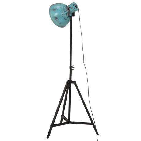 Vloerlamp 25 W E27 61x61x90/150 cm verweerd blauw - AllerleiShop