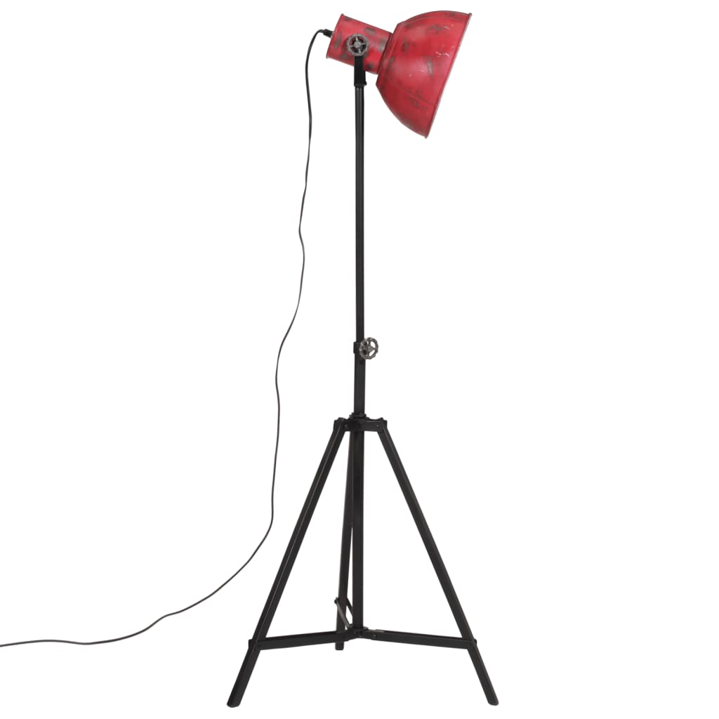 Vloerlamp 25 W E27 61x61x90/150 cm verweerd rood - AllerleiShop