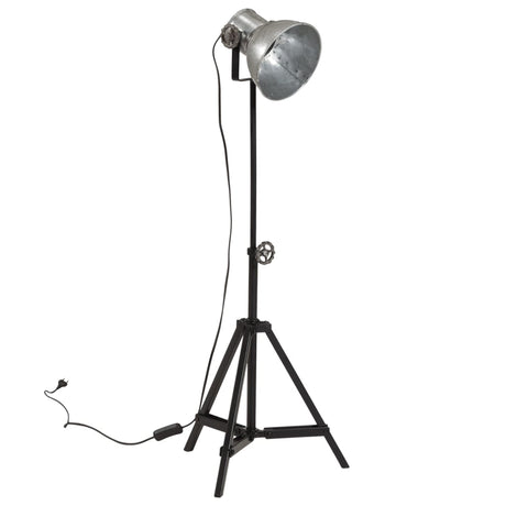 Vloerlamp 25 W E27 35x35x65/95 cm vintage zilverkleurig - AllerleiShop