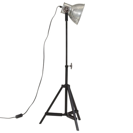 Vloerlamp 25 W E27 35x35x65/95 cm vintage zilverkleurig - AllerleiShop