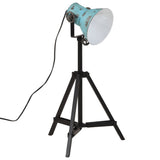 Vloerlamp 25 W E27 35x35x65/95 cm verweerd blauw - AllerleiShop