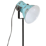 Vloerlamp 25 W E27 35x35x65/95 cm verweerd blauw - AllerleiShop