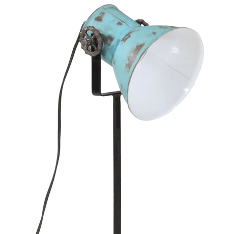 Vloerlamp 25 W E27 35x35x65/95 cm verweerd blauw - AllerleiShop