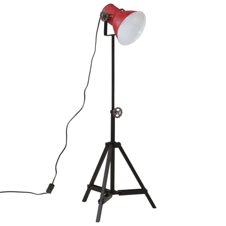 Vloerlamp 25 W E27 35x35x65/95 cm verweerd rood - AllerleiShop