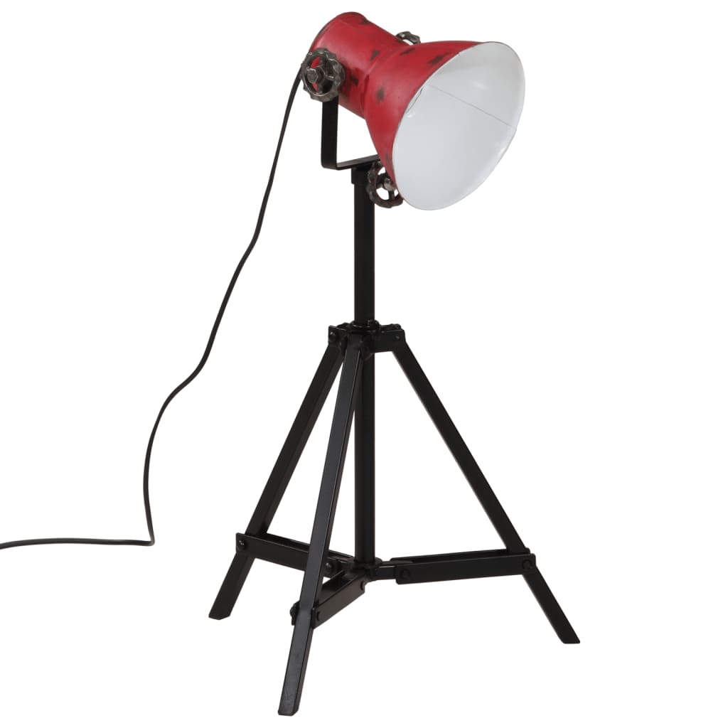 Vloerlamp 25 W E27 35x35x65/95 cm verweerd rood - AllerleiShop