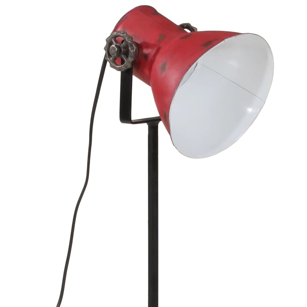 Vloerlamp 25 W E27 35x35x65/95 cm verweerd rood - AllerleiShop