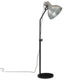 Vloerlamp 25 W E27 30x30x90-150 cm vintage zilverkleurig - AllerleiShop