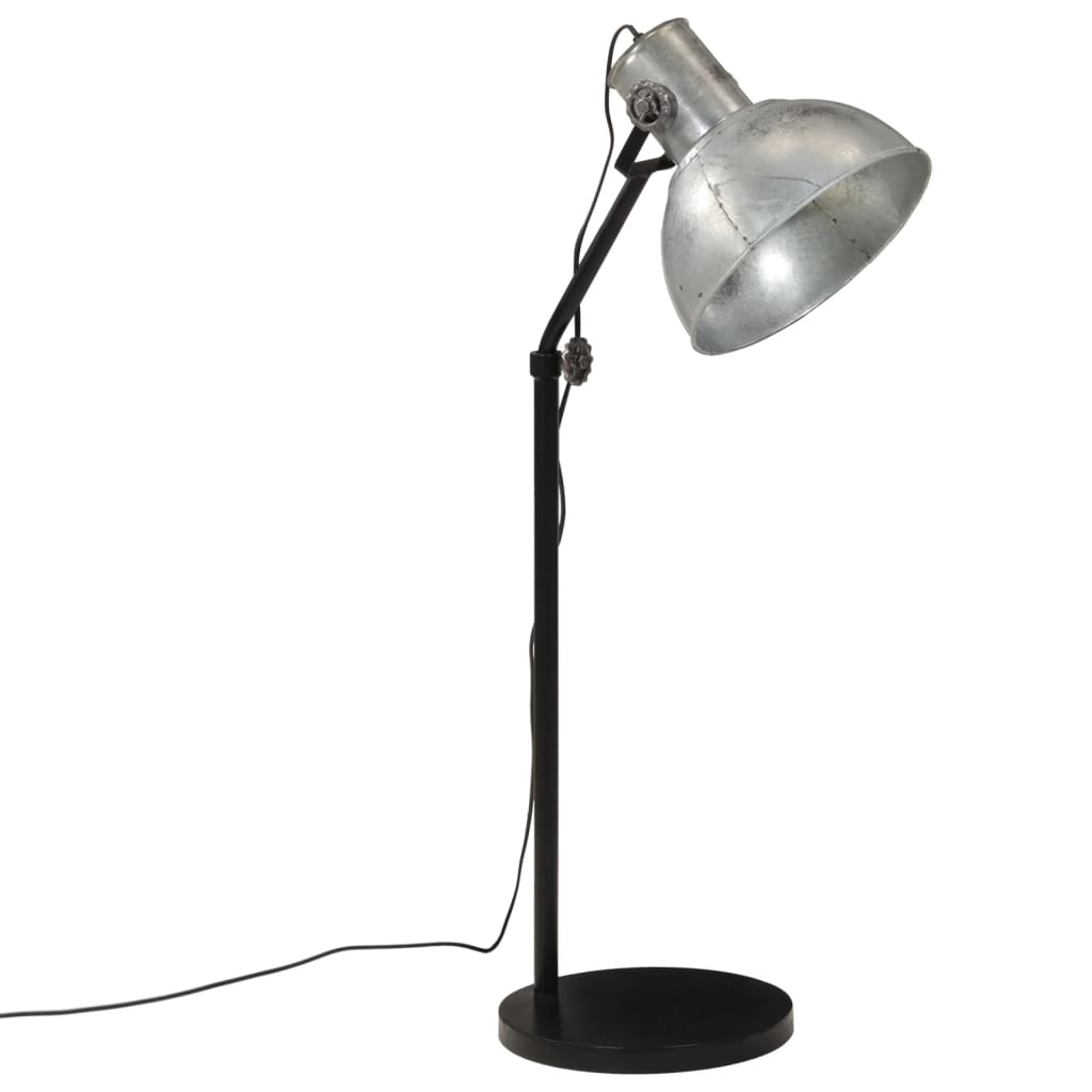 Vloerlamp 25 W E27 30x30x90-150 cm vintage zilverkleurig - AllerleiShop