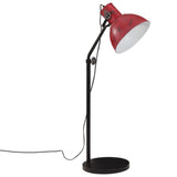 Vloerlamp 25 W E27 30x30x90/150 cm verweerd rood - AllerleiShop