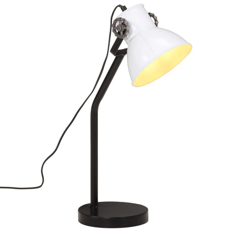 Bureaulamp 25 W E27 17x17x60 cm wit - AllerleiShop