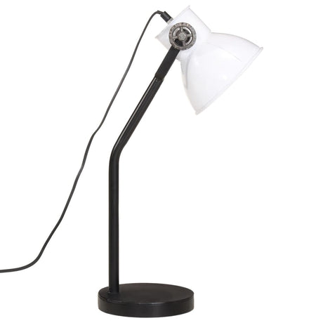 Bureaulamp 25 W E27 17x17x60 cm wit - AllerleiShop