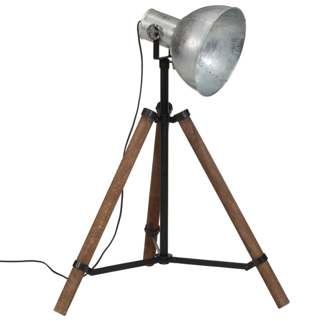 Vloerlamp 25 W E27 75x75x90-150 cm vintage zilverkleurig - AllerleiShop