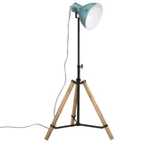 Vloerlamp 25 W E27 75x75x90-150 cm verweerd blauw - AllerleiShop